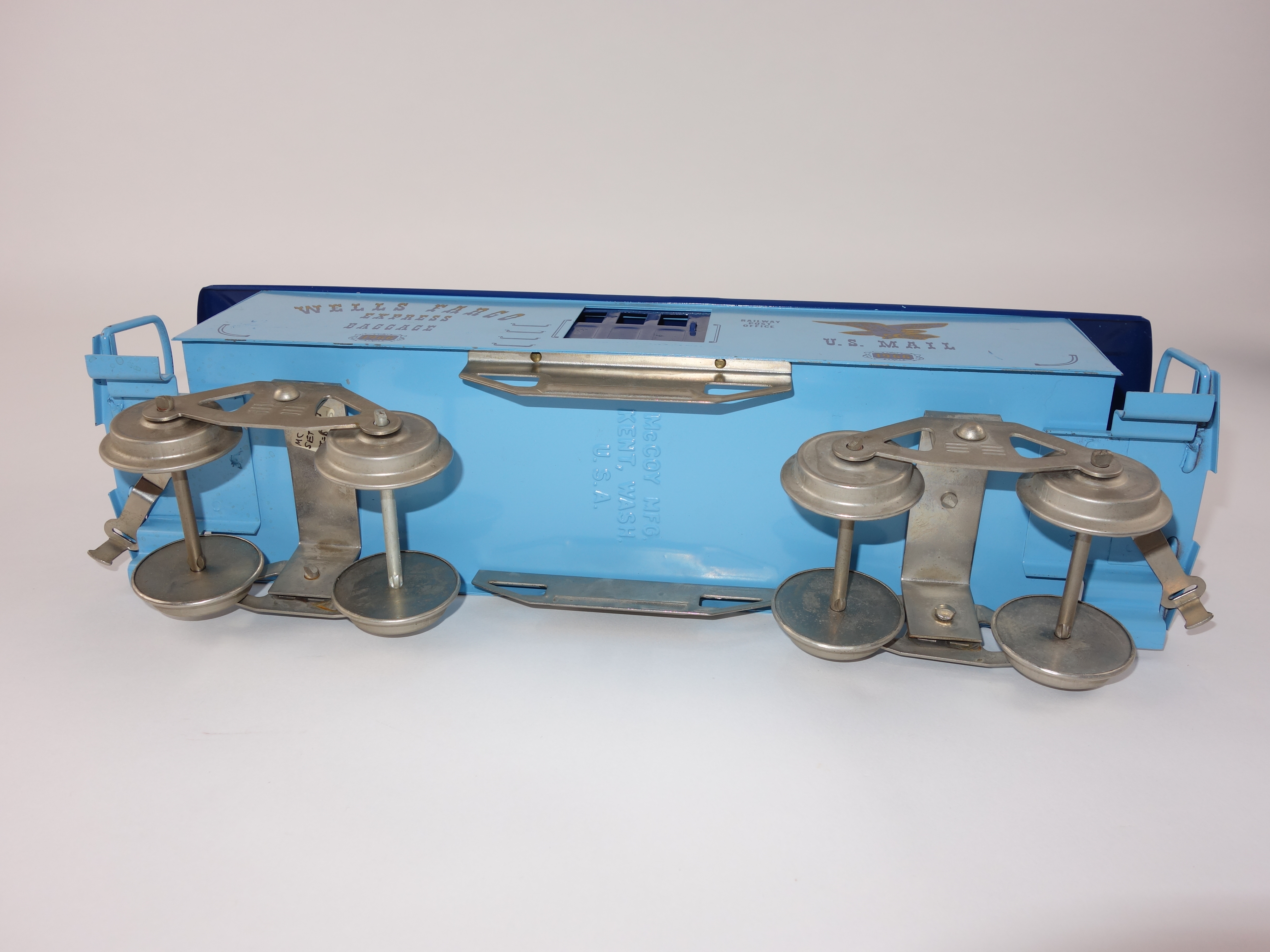 Four McCoy "Wells Fargo" Train Cars