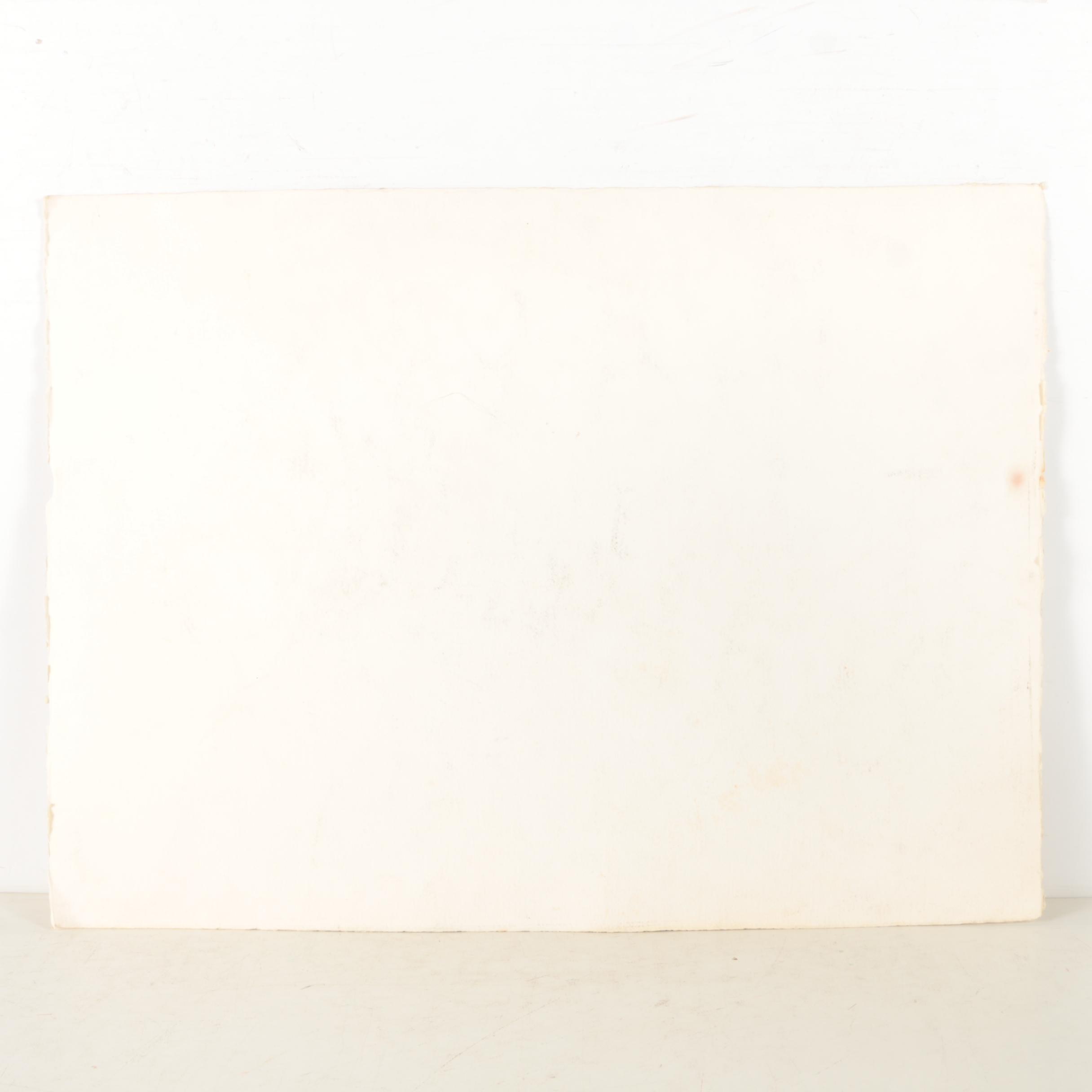 Pair of Still Life Watercolor Paintings on Paper Attributed to Henry C. Meyer