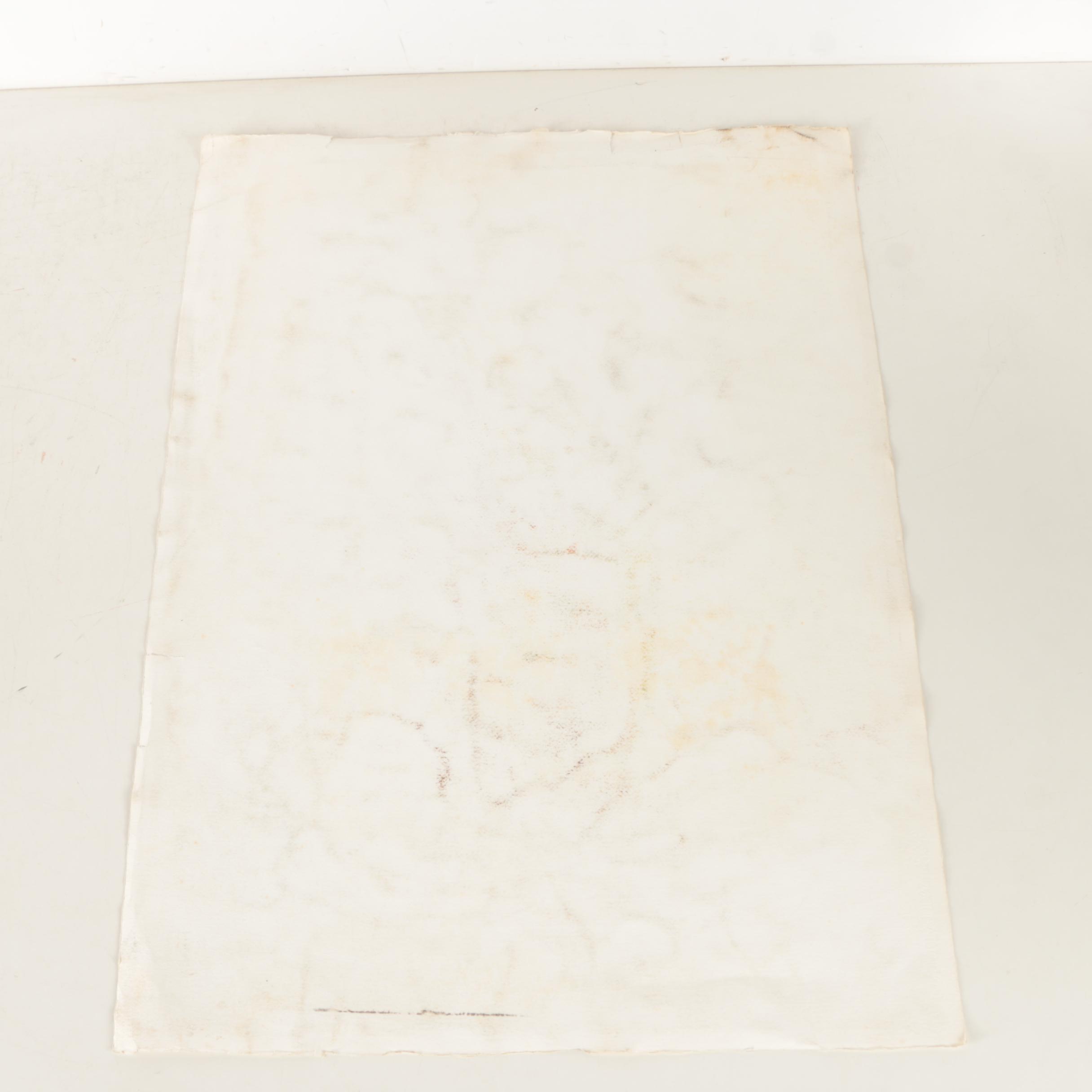 Two Henry C. Meyer 1980s Watercolor Paintings on Paper