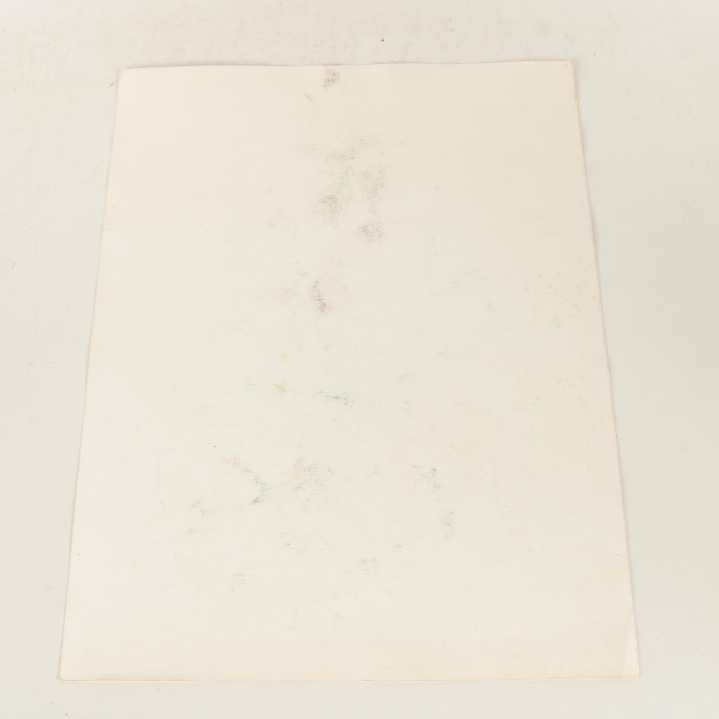 Two Henry C. Meyer 1980s Watercolor Paintings on Paper