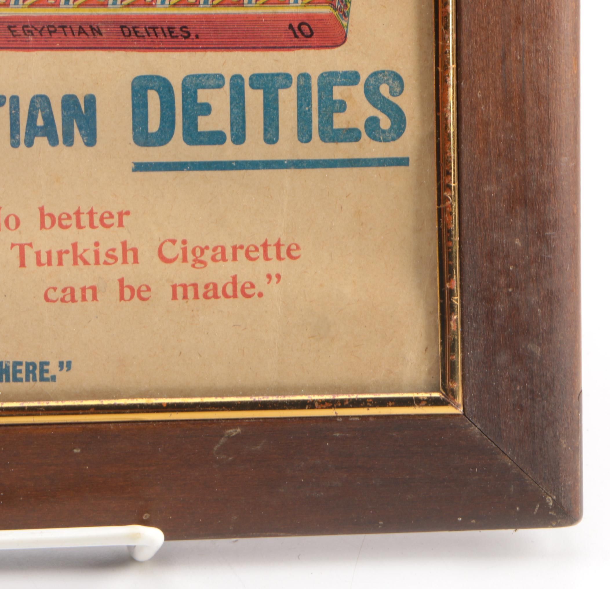 Chromolithograph Advertisements for Cigarettes and Enameline