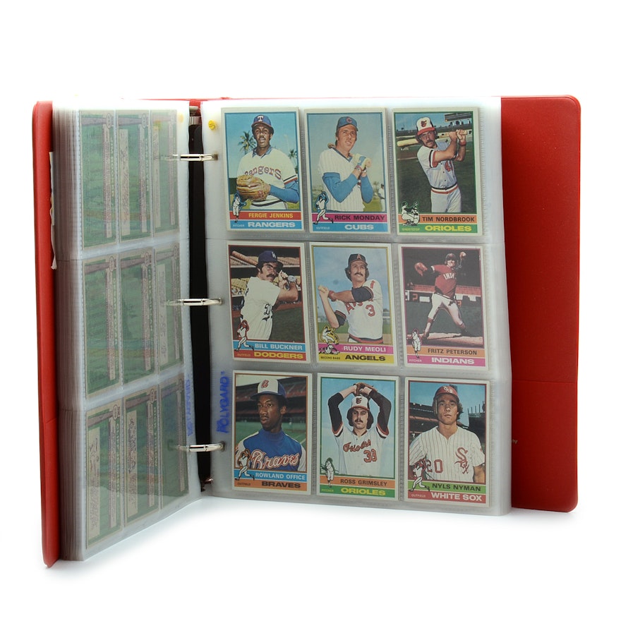 1976 Complete Topps Baseball Set