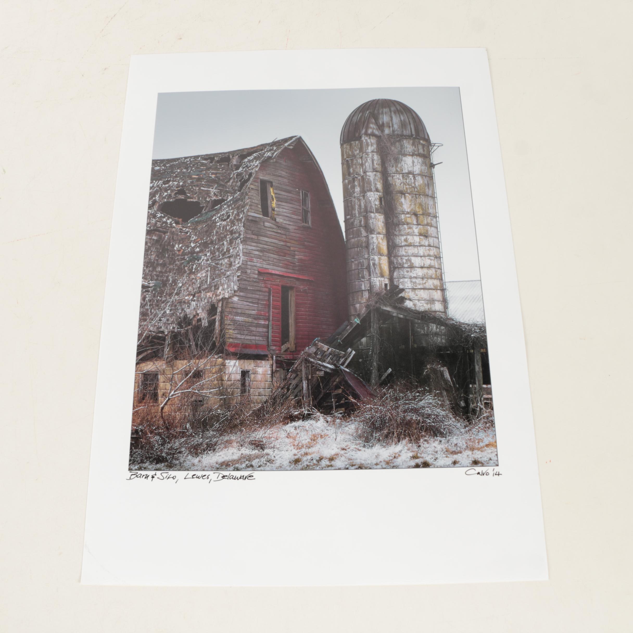 Collection of Digital Photographs Including Images by Richard Calvo