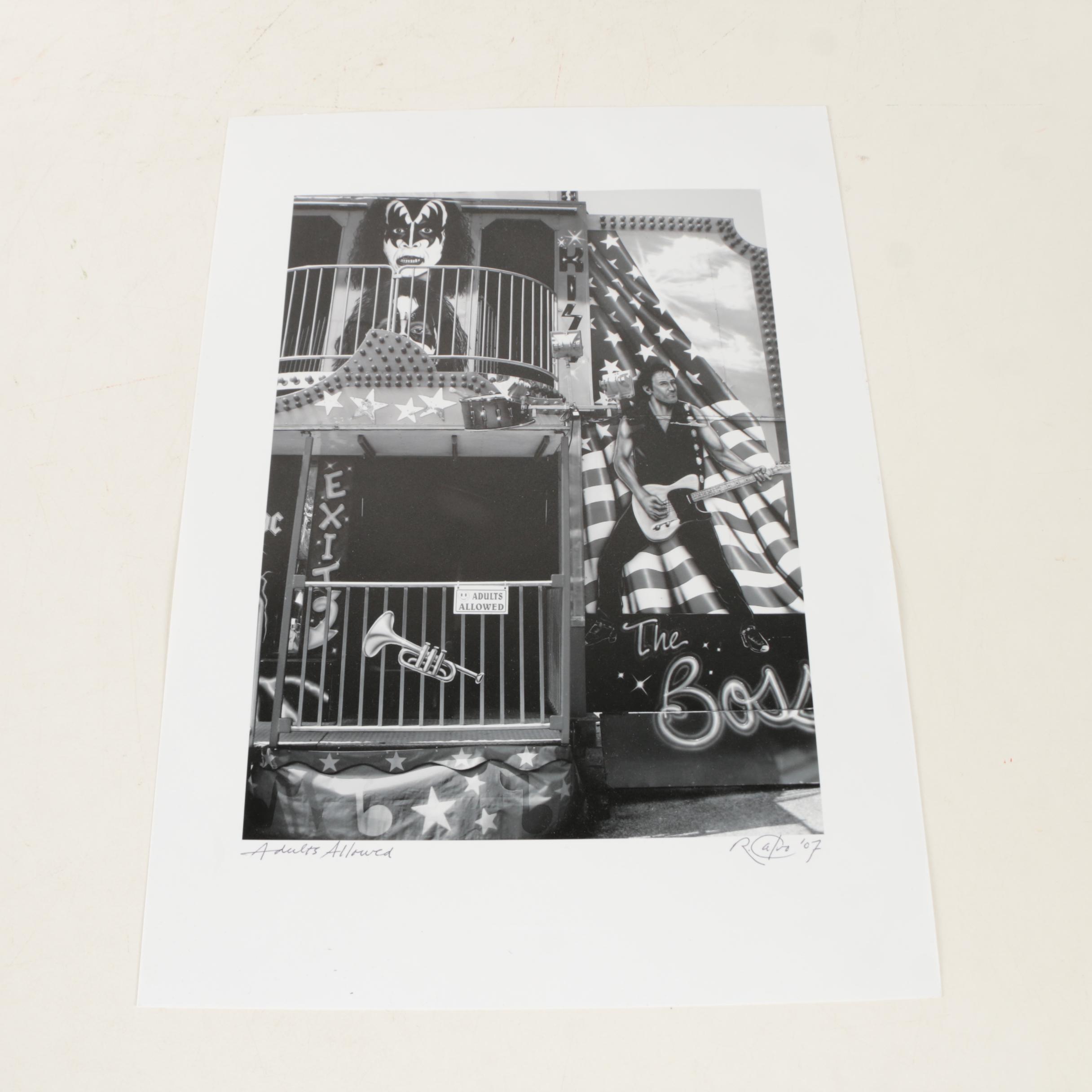 Collection of Digital Photographs Including Images by Richard Calvo