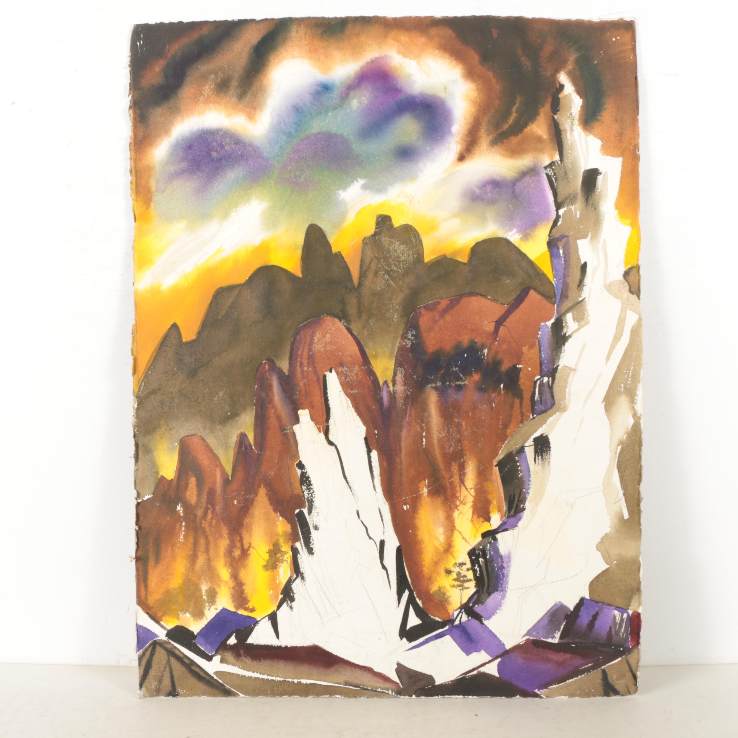 Assortment of Paintings Featuring L.F. Schultz