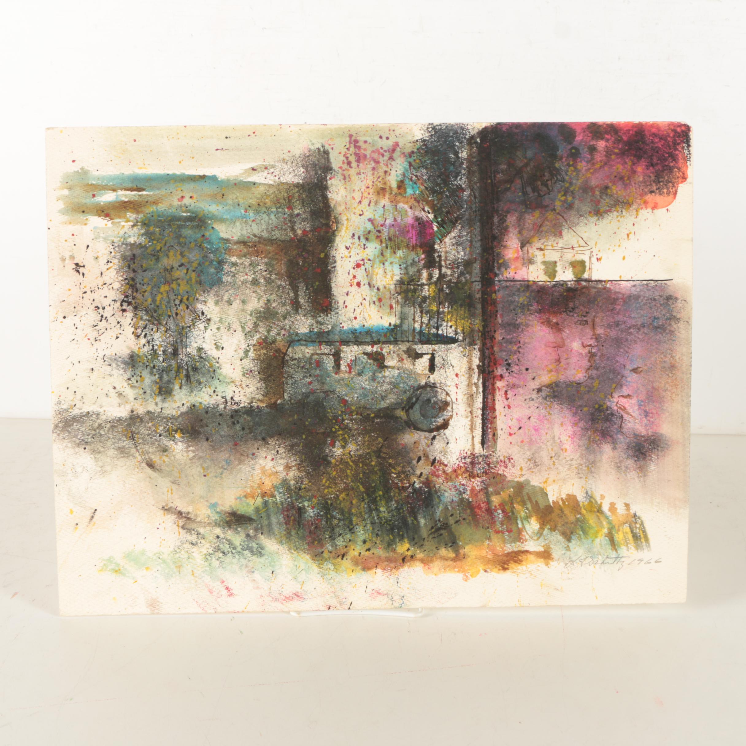 Assortment of Paintings Featuring L.F. Schultz