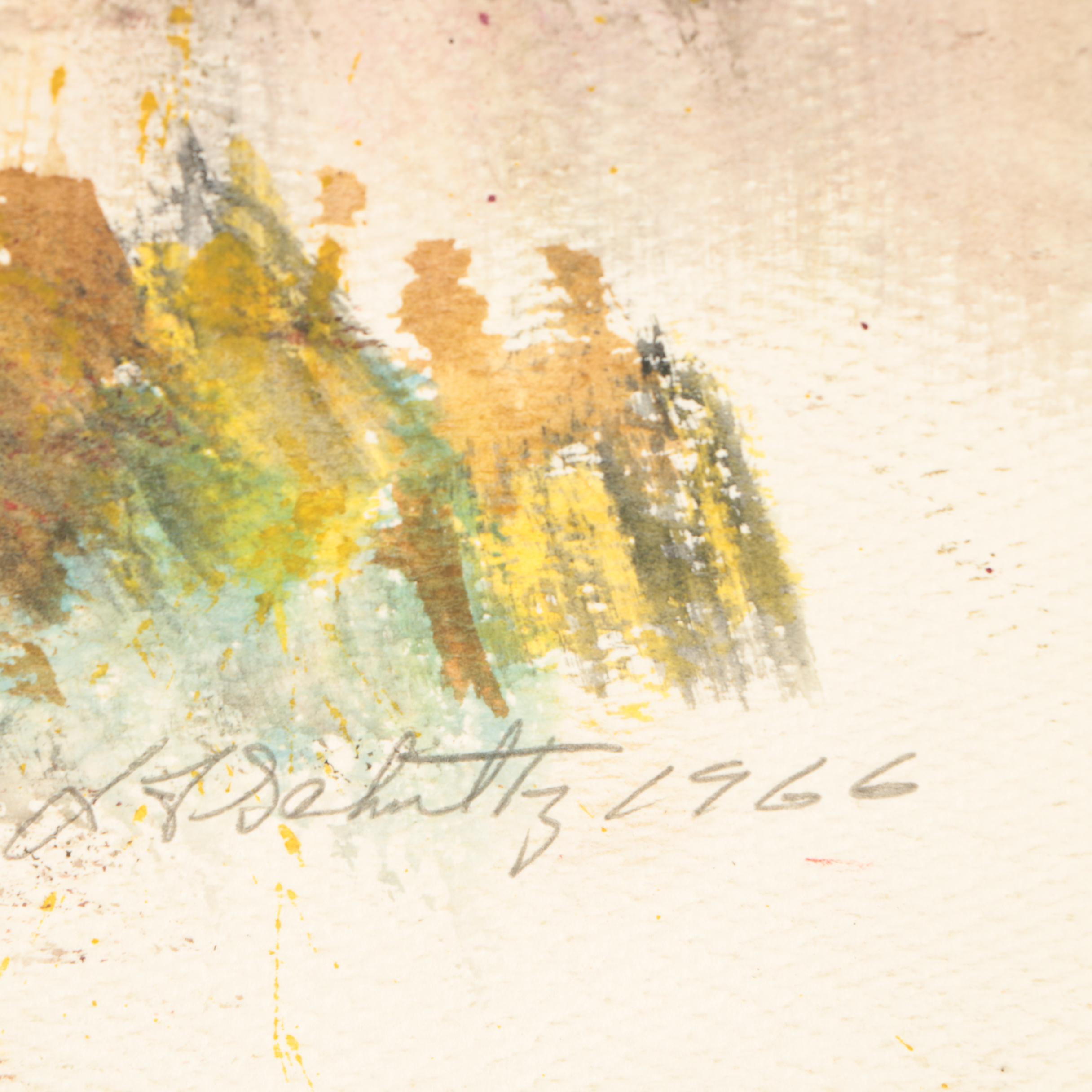 Assortment of Paintings Featuring L.F. Schultz