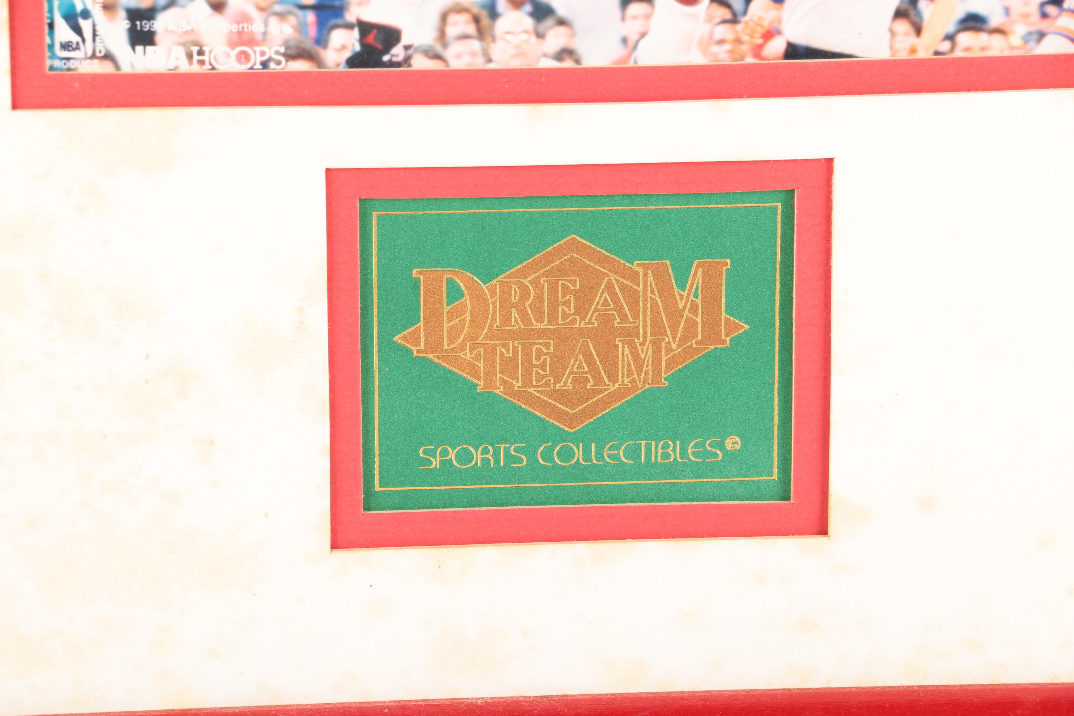 Michael Jordan Dream Team Framed Sports Collectible