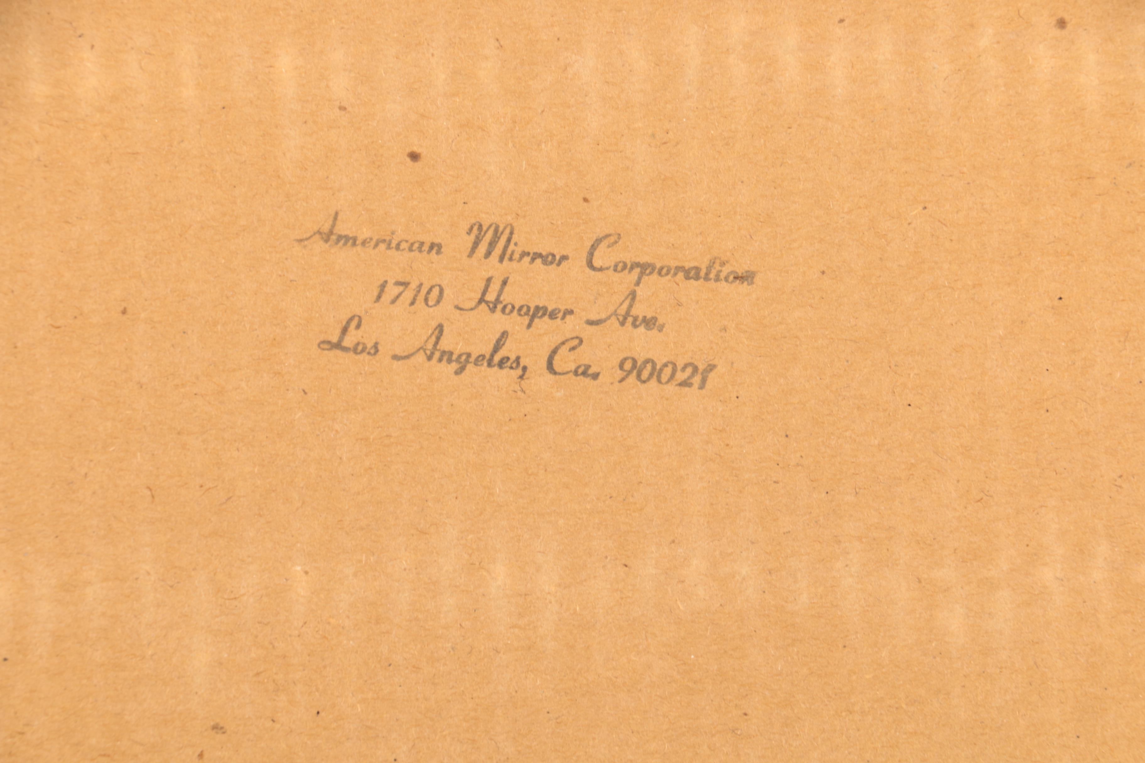 Framed Graphic Miller Lite Beer Mirror