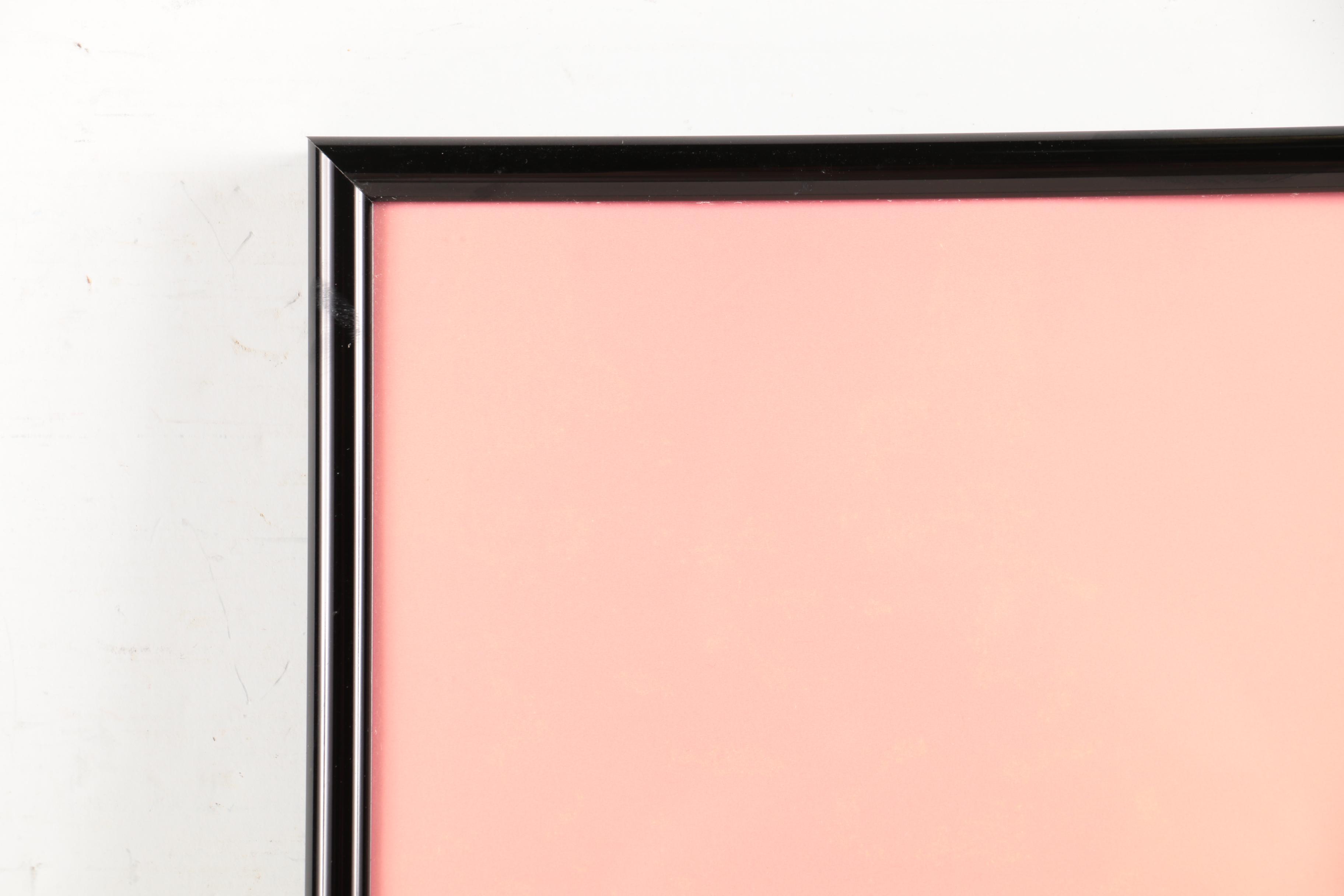 Patrick Nagel Serigraph "Black Teddy"