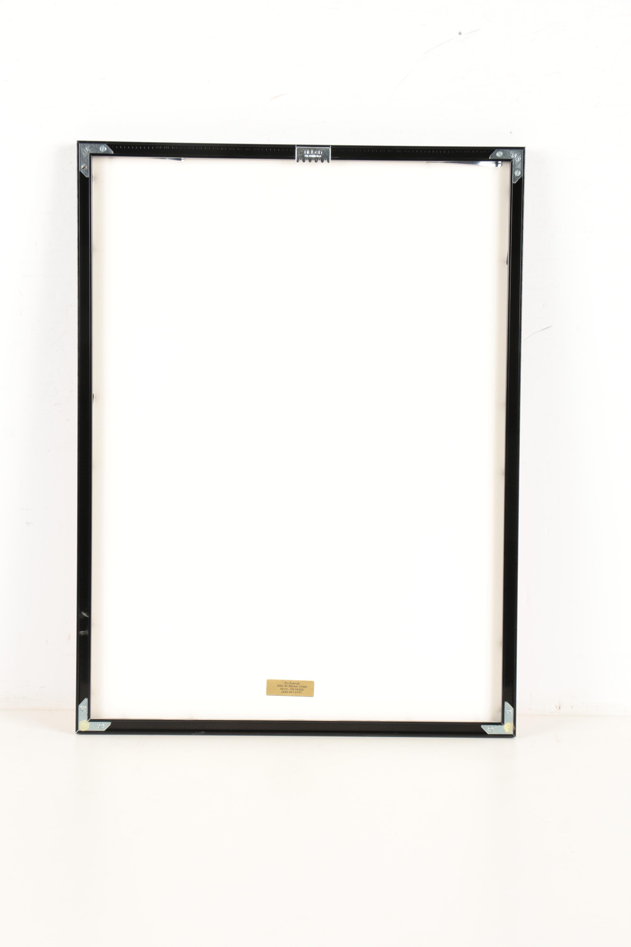 Patrick Nagel Serigraph "Black Teddy"