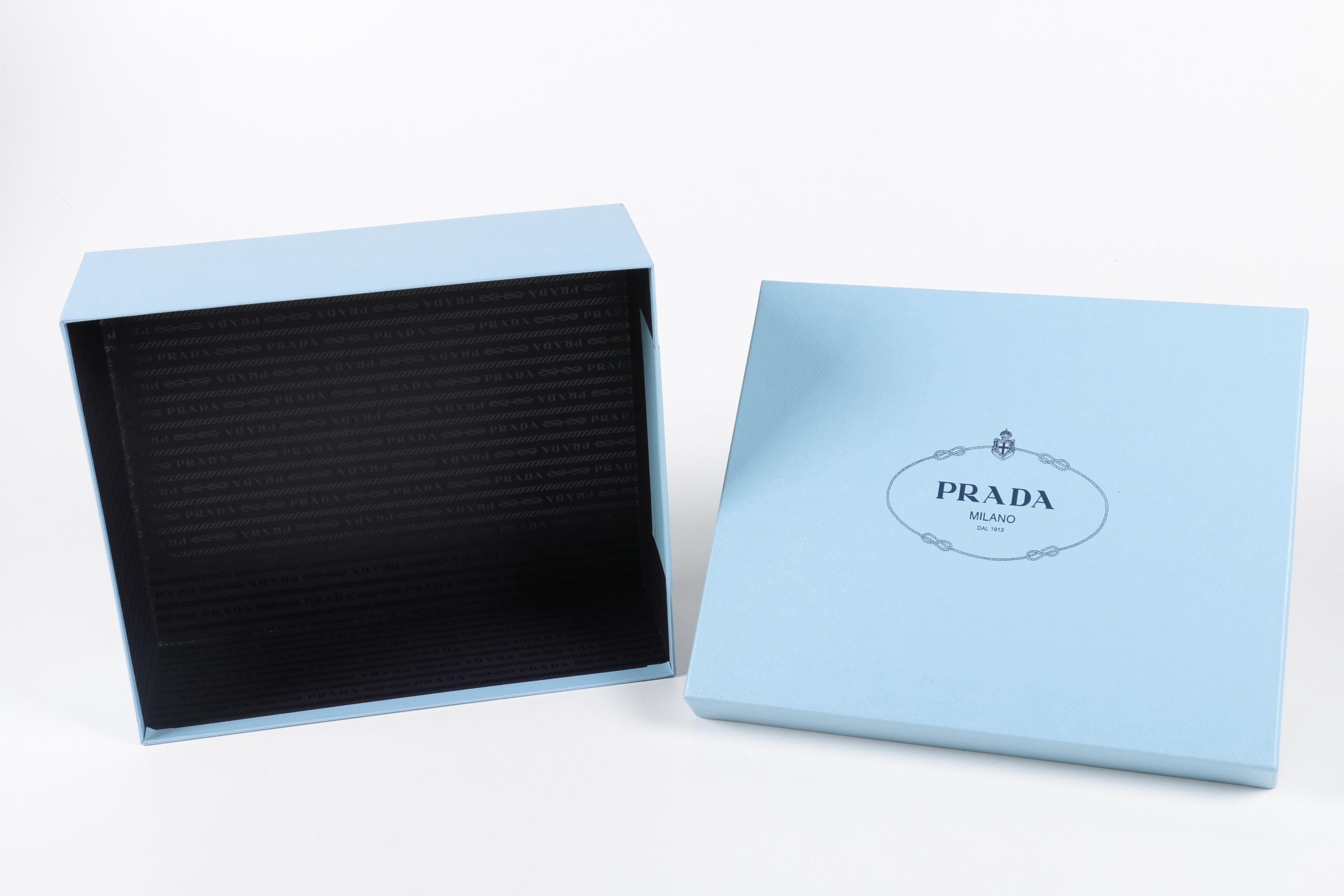 Bottega Veneta and Prada Boxes with Dust Cover Bags