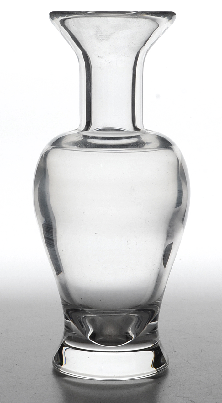 Pair of Steuben Crystal Vases