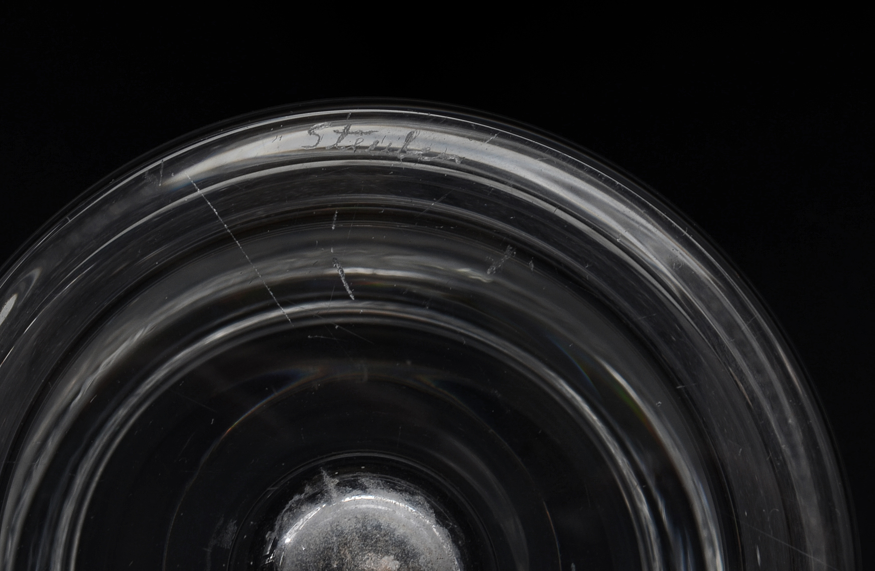 Pair of Steuben Crystal Vases