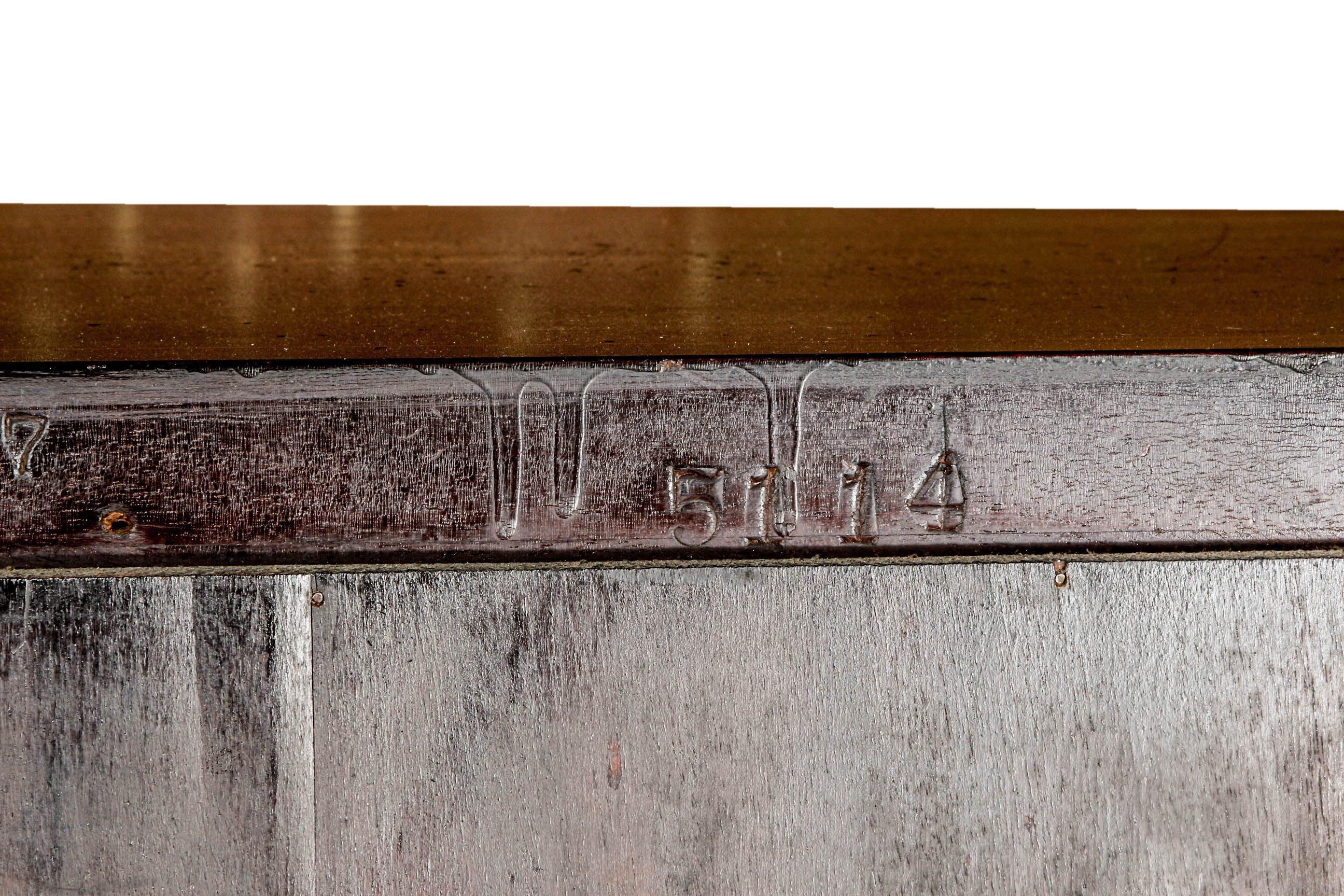 Vintage Hepplewhite Style Inlaid Mahogany Curio Cabinet