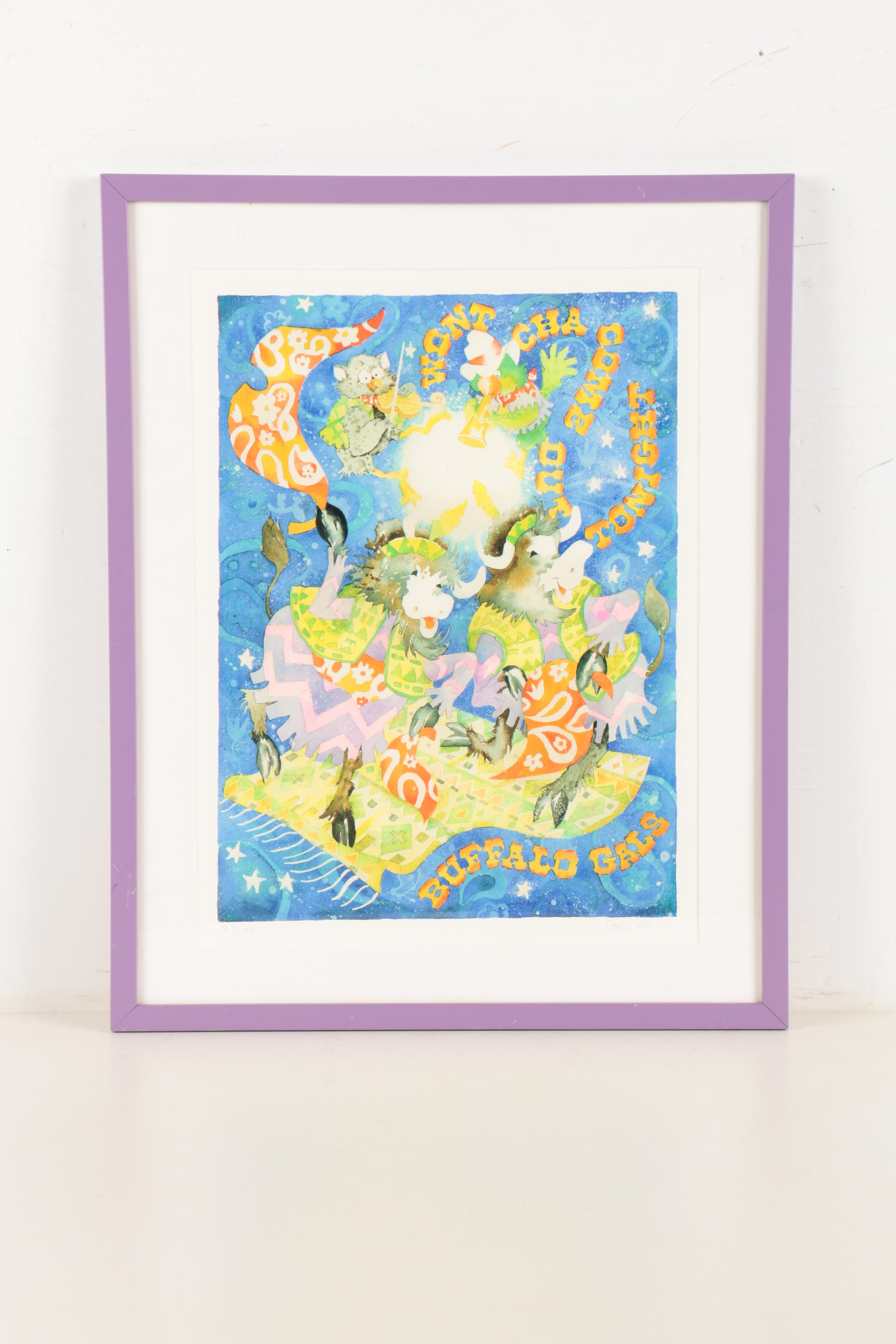 Jody Silver Limited Edition Giclee Prints of Anthropomorphic Animals