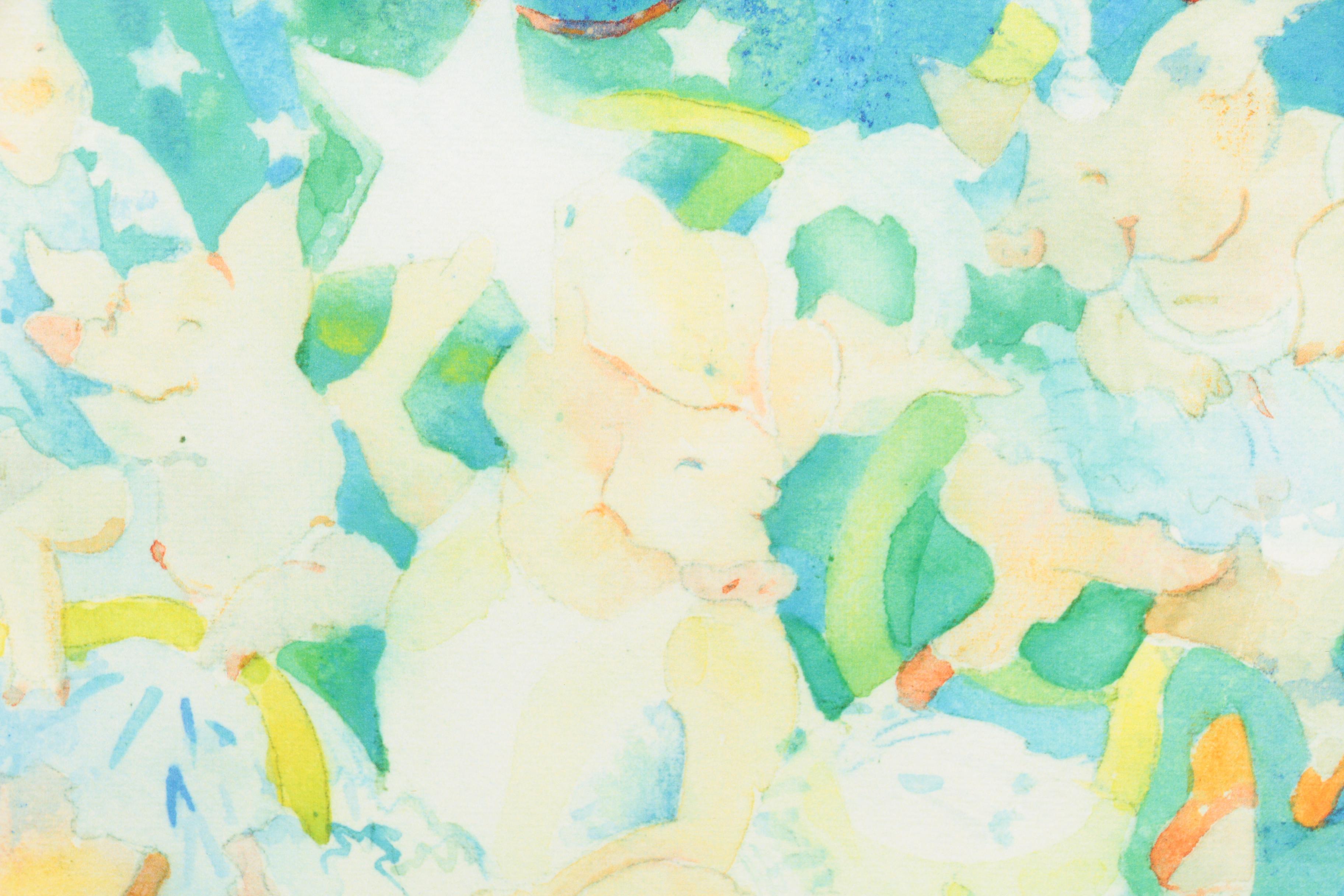 Jody Silver Limited Edition Giclee Prints of Anthropomorphic Animals