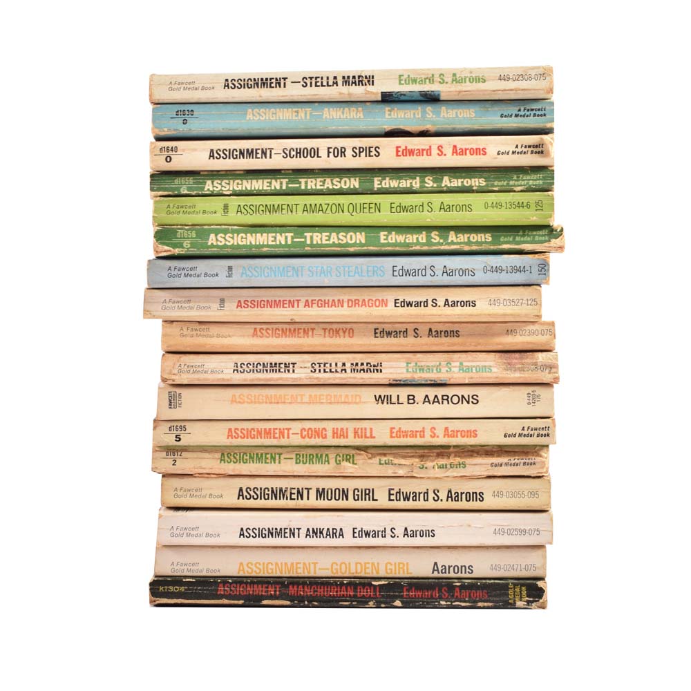 Collection of Edward S. Aarons "Assignment" Novels