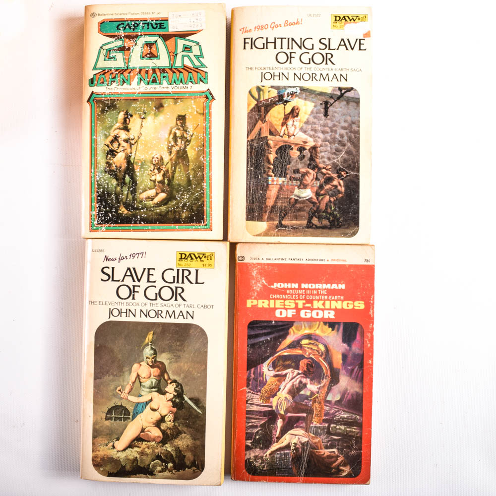 Vintage Collection of John Norman "Gor" Paperback Fantasy Novels