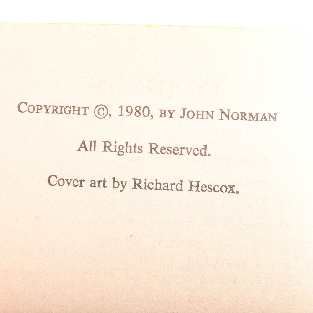 Vintage Collection of John Norman "Gor" Paperback Fantasy Novels