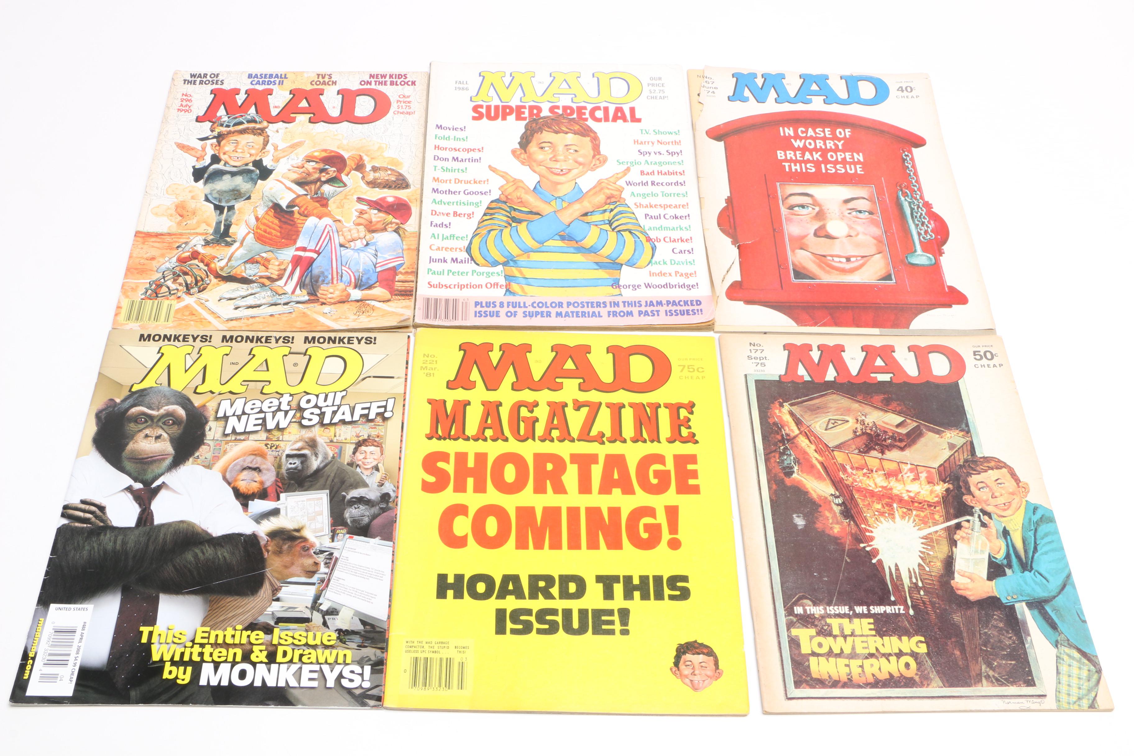 Vintage "MAD" Magazines