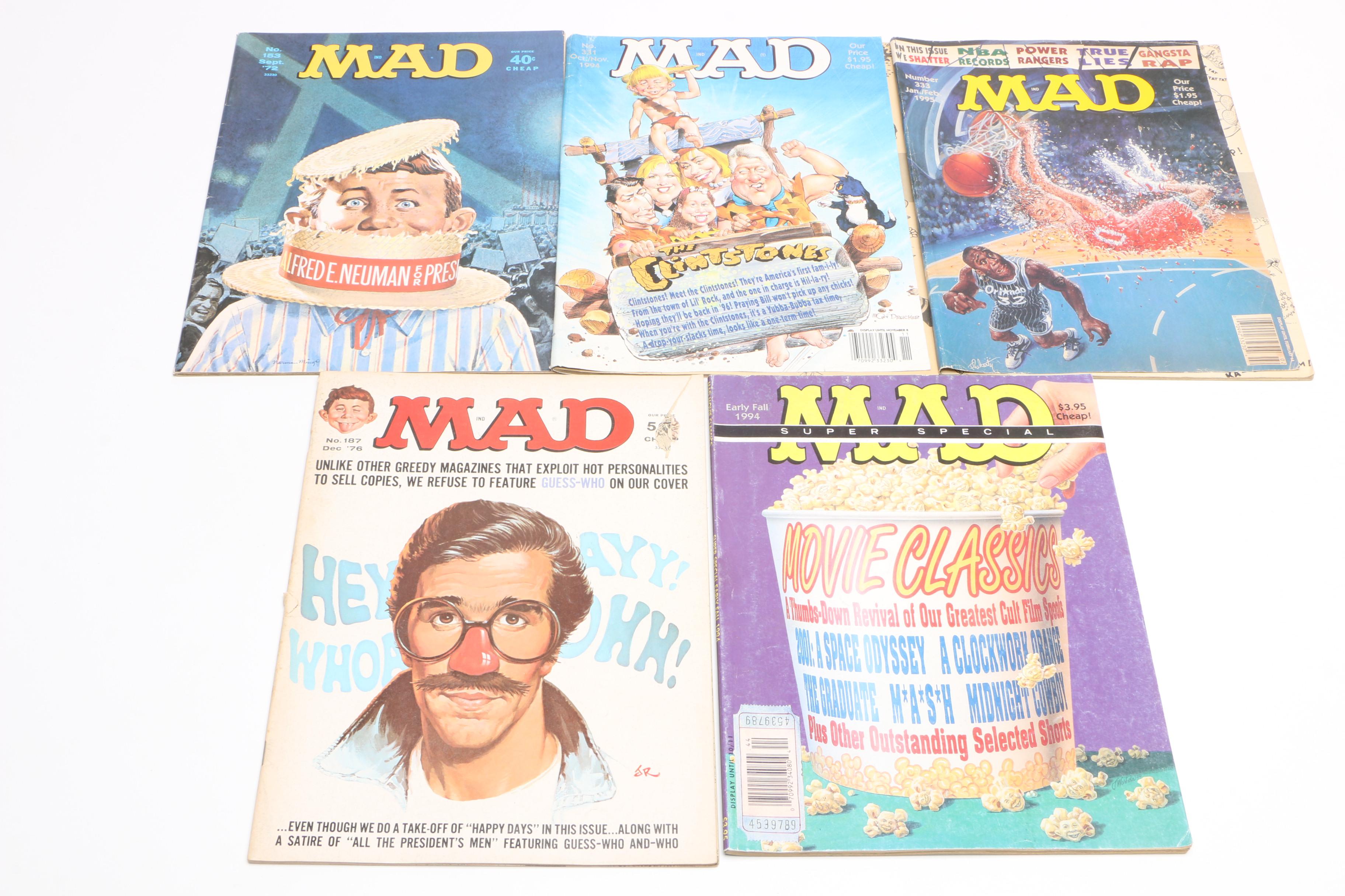 Vintage "MAD" Magazines