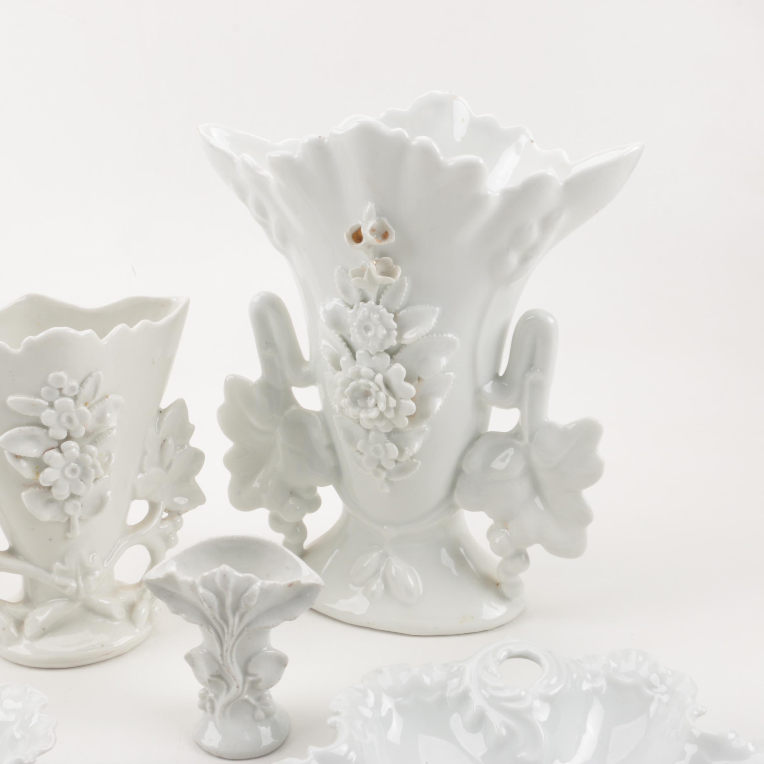 Antique Rosenthal Porcelain Candy Dishes and Ceramic Vases