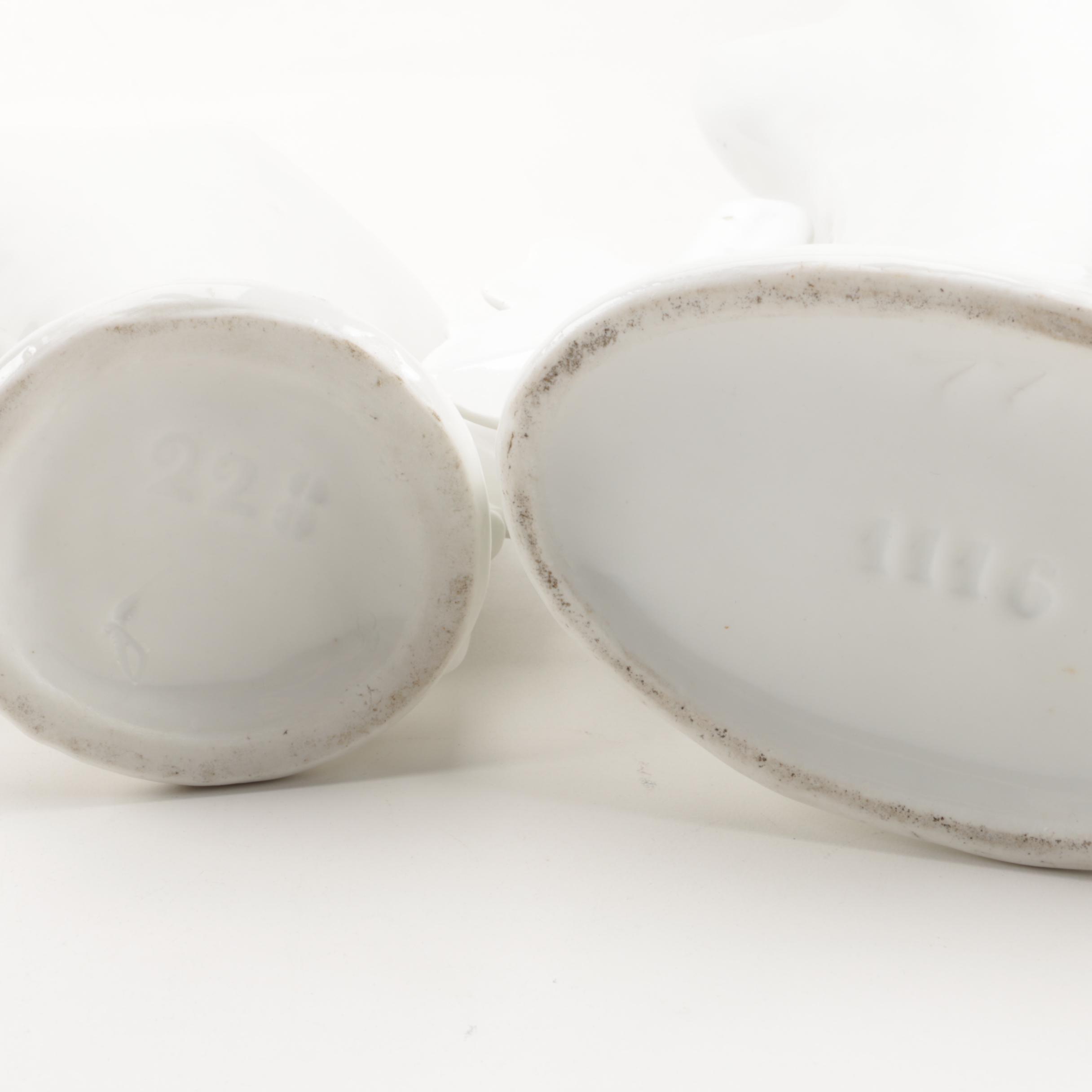 Antique Rosenthal Porcelain Candy Dishes and Ceramic Vases