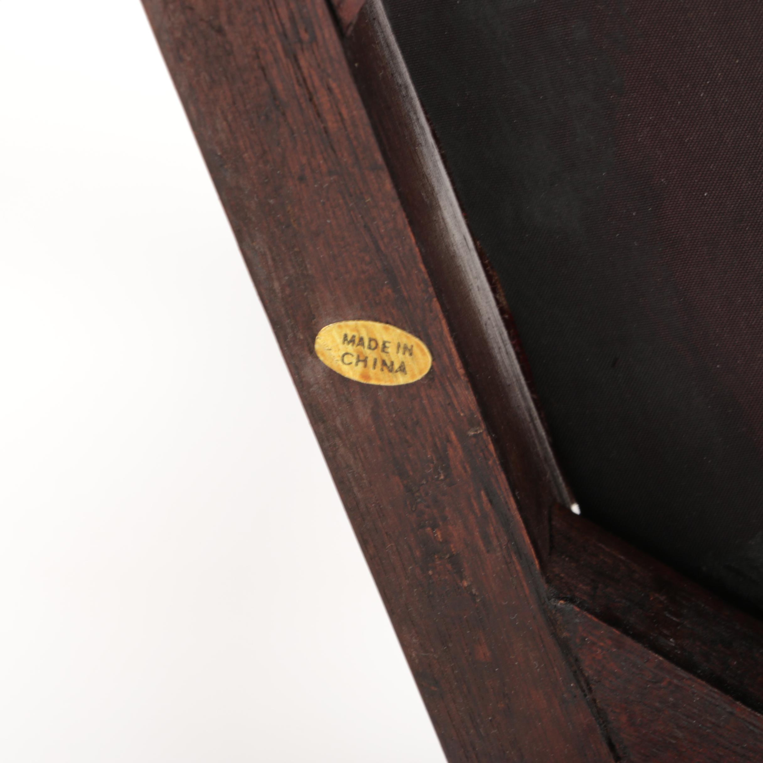 Pair of Chippendale Style Doll Size Arm Chairs