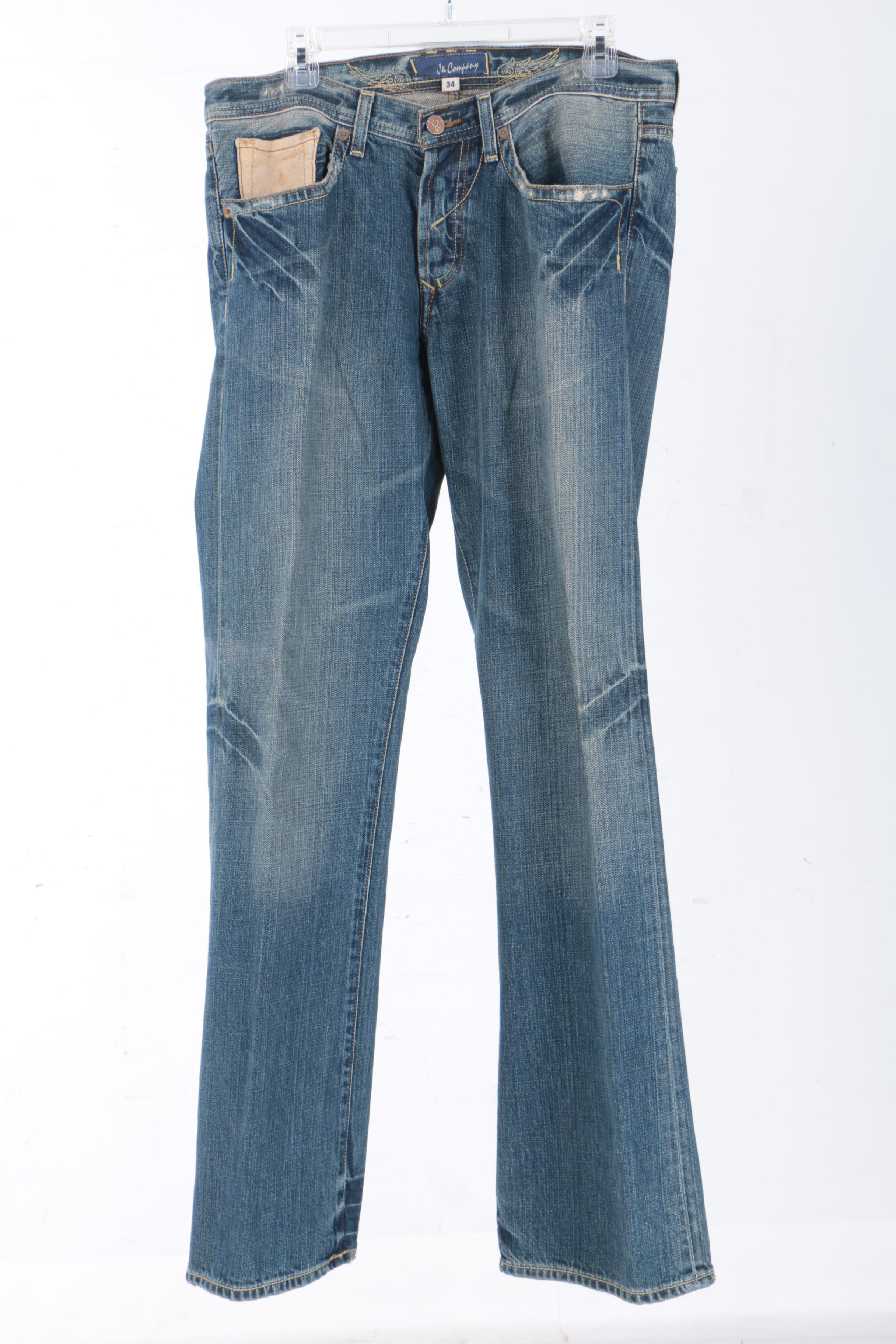 Men's Jeans Including Roberto Cavalli and True Religion