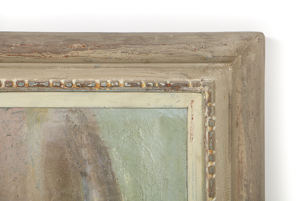 Edgar Yaegar Oil Painting on Canvas Still Life with a Candle