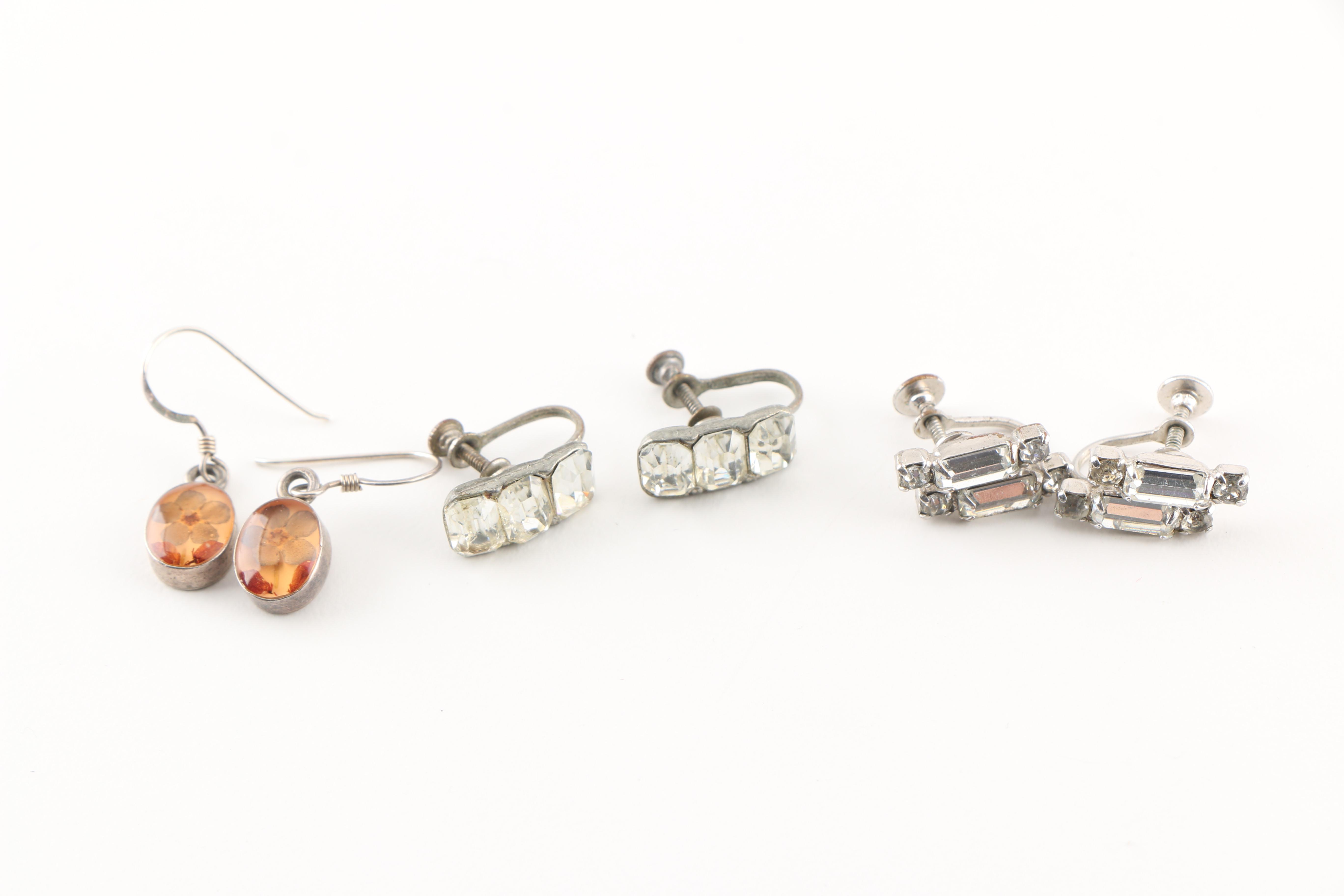 Assortment of Costume Jewelry Featuring Glass Beads and Micro Mosaic