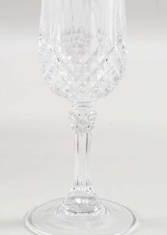 Cristal D'Arques "Longchamp" Champagne Glasses