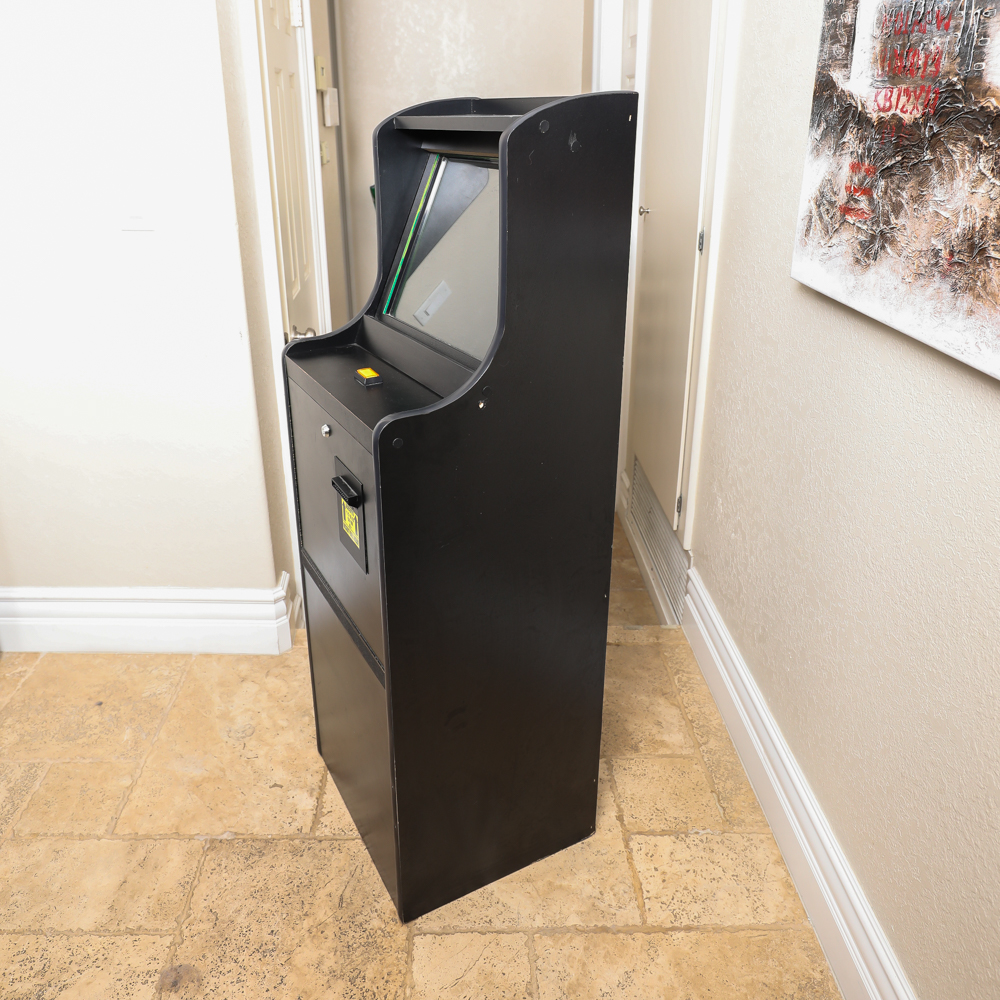 Black Arcade Game Cabinet