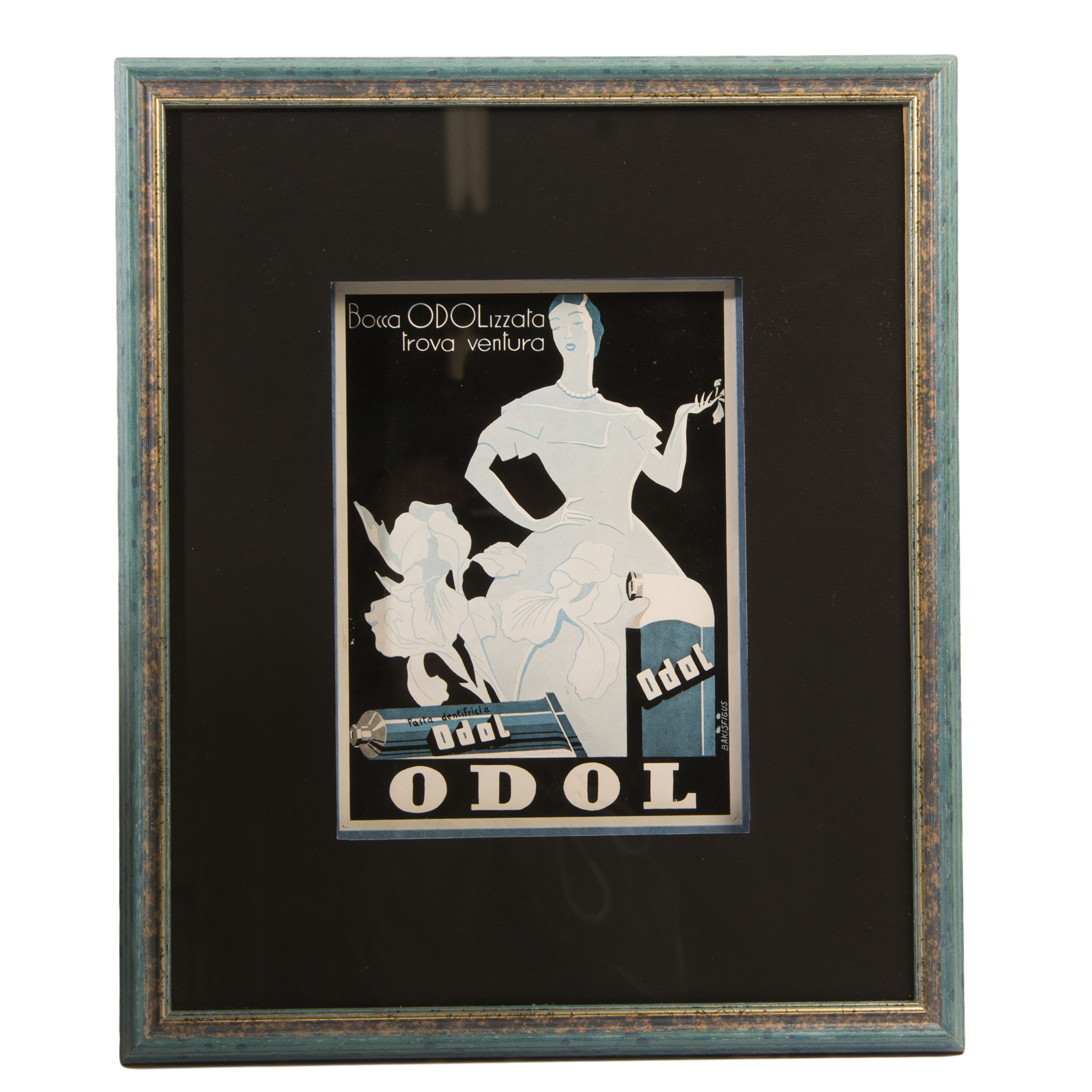Offset Lithograph After Advertising Poster "Odol"