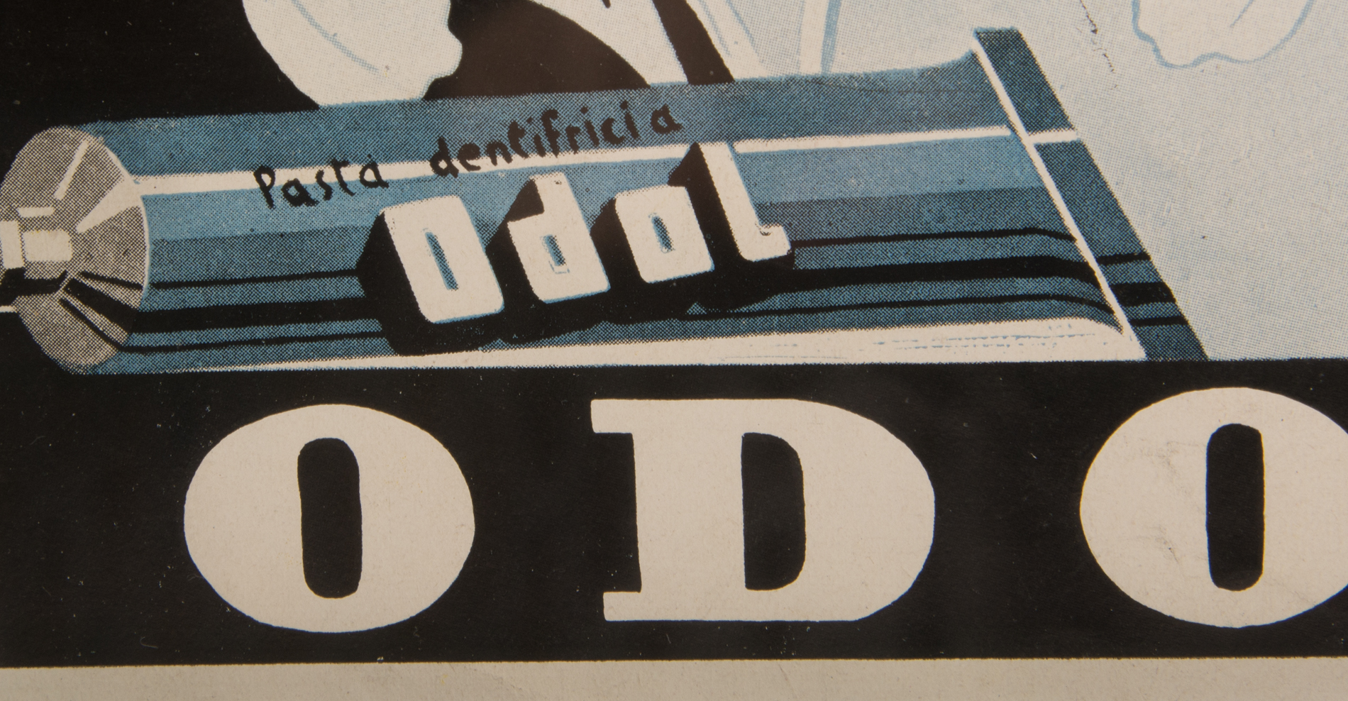 Offset Lithograph After Advertising Poster "Odol"