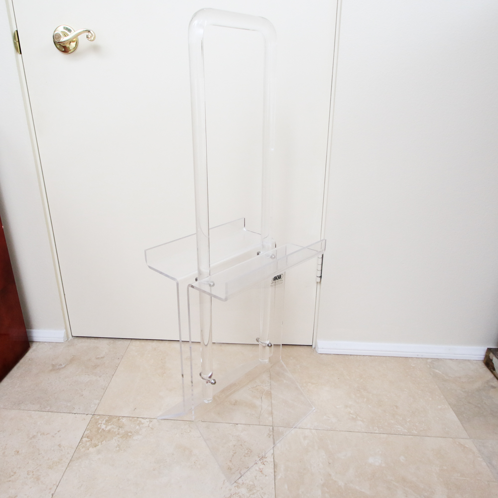 Clear Acrylic Tray Tables with Holder by Akko Inc.