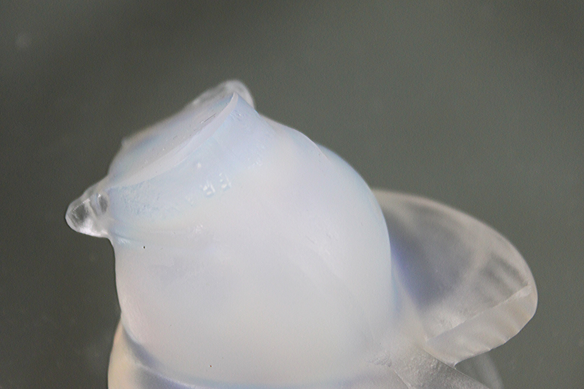 French Sabino Opalescent Glass Bird Figurine