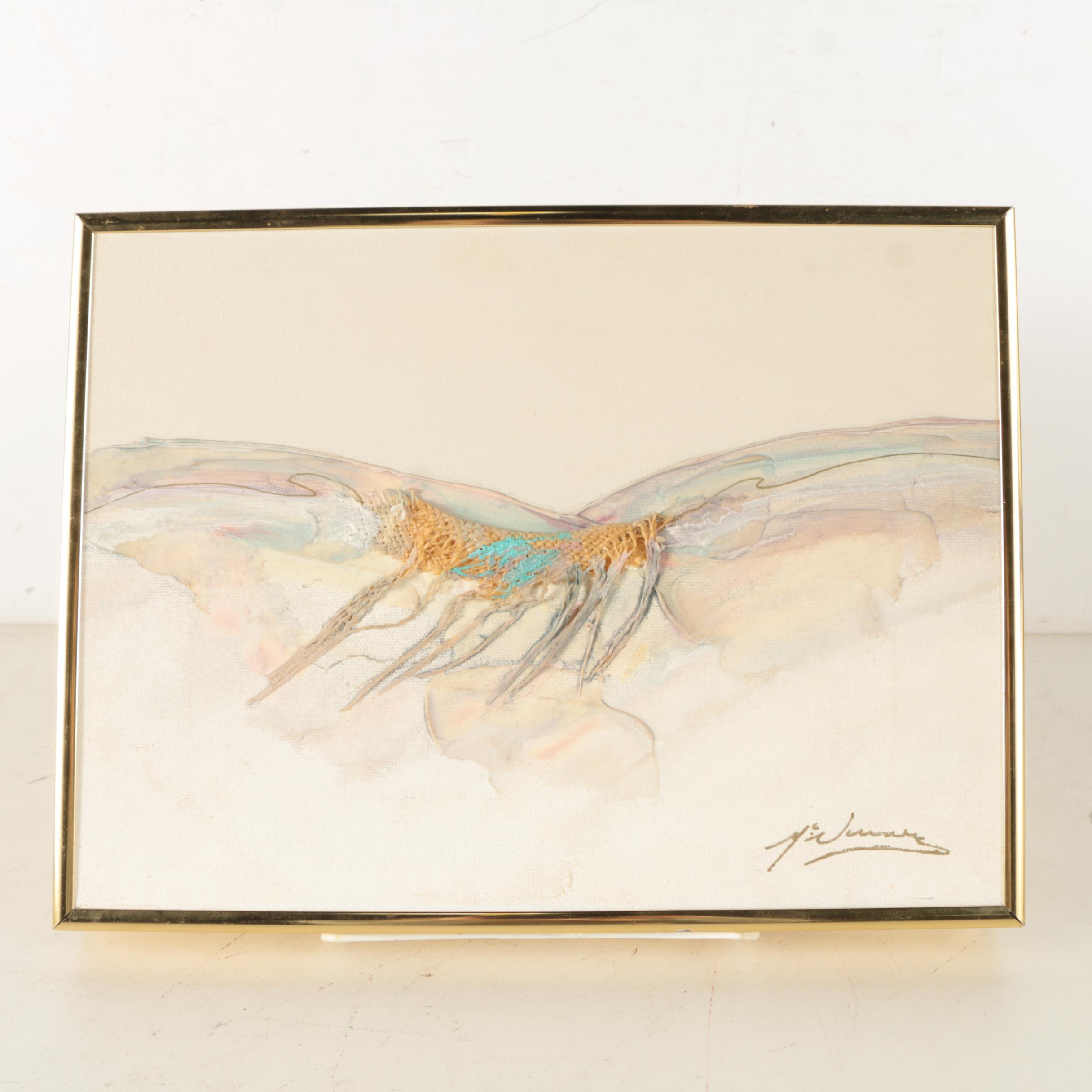 Patrick McNurney Mixed Media on Canvas