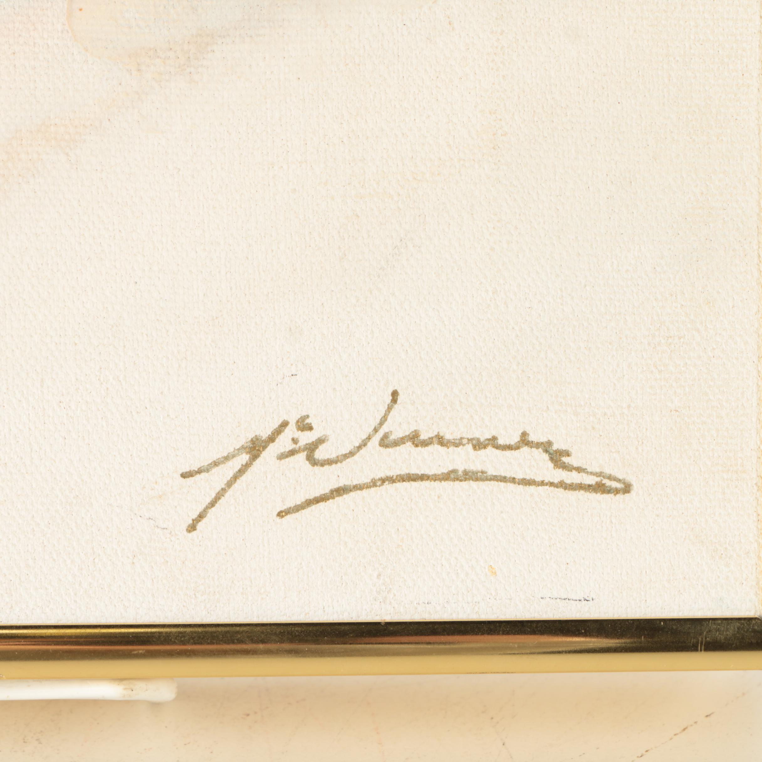 Patrick McNurney Mixed Media on Canvas