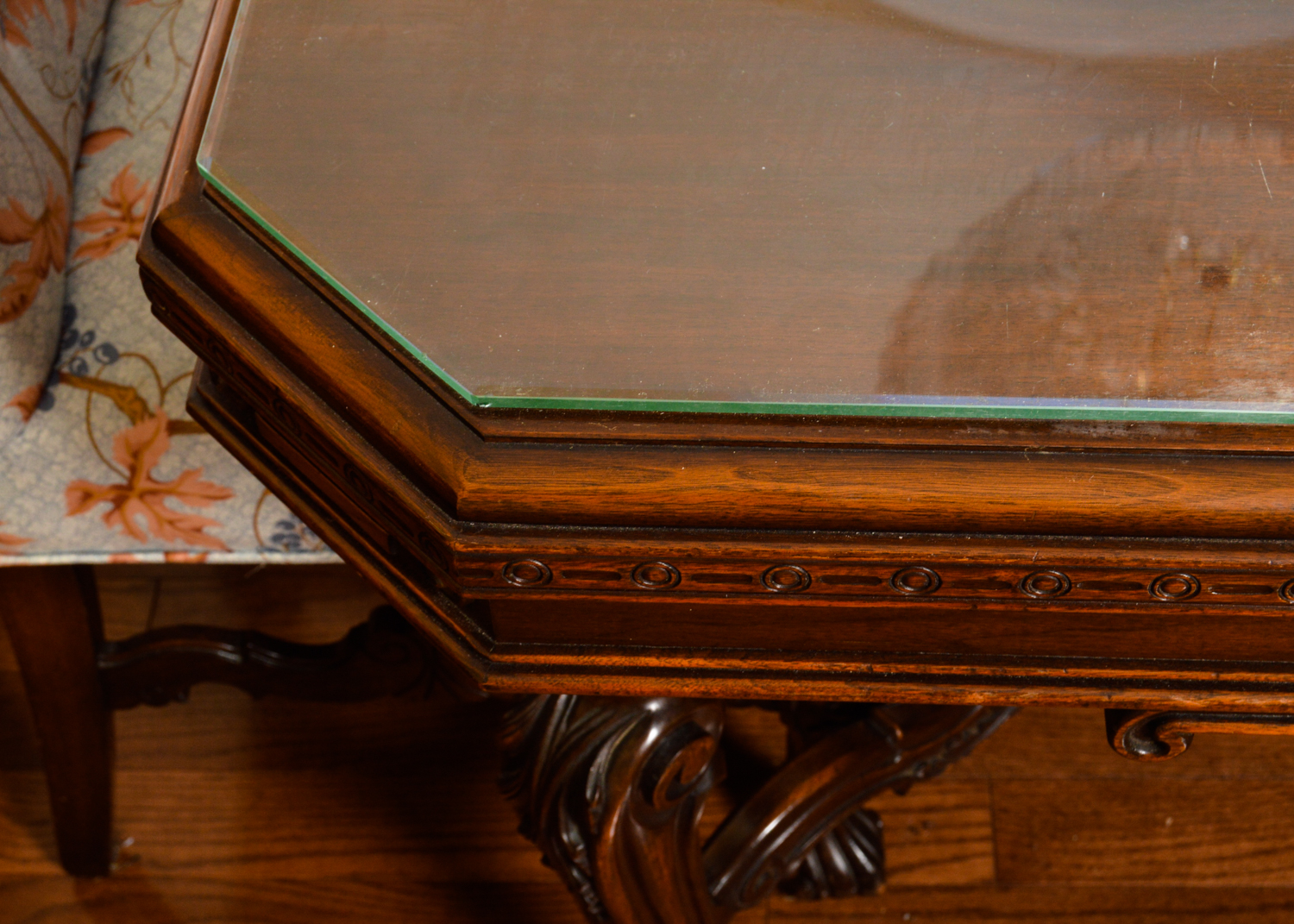 Louis XV Style Dining Table and Chairs