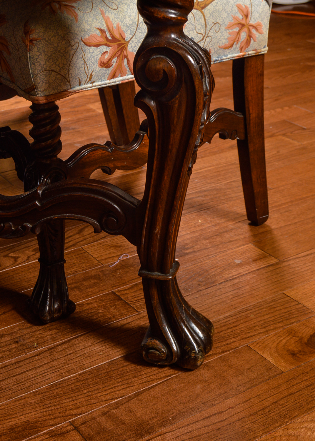 Louis XV Style Dining Table and Chairs