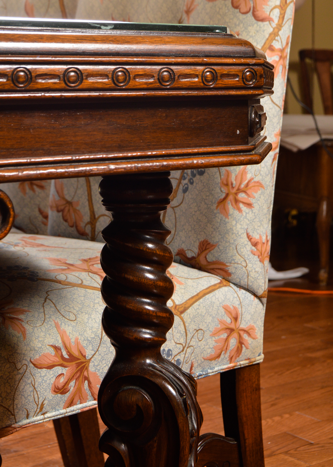 Louis XV Style Dining Table and Chairs