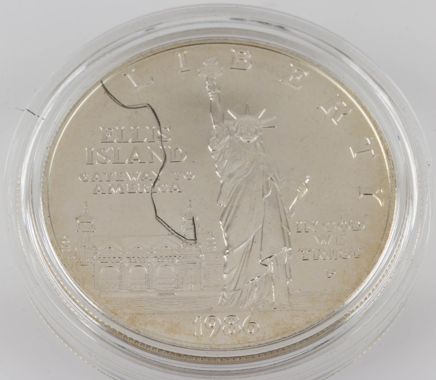 1986-D U.S. Liberty Commemorative Two Coin Set