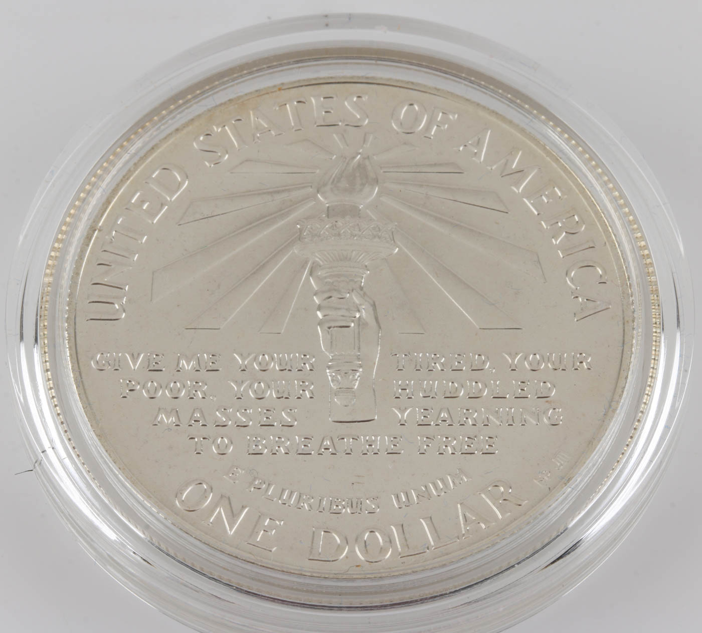 1986-D U.S. Liberty Commemorative Two Coin Set