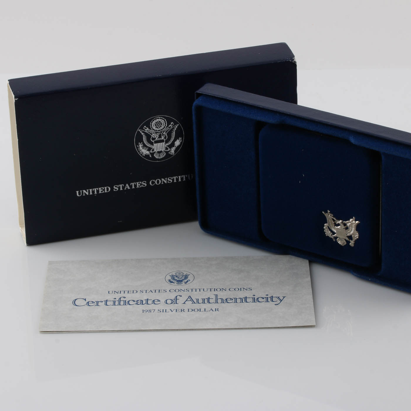 1987-S US Constitution Silver One Dollar Proof Coin