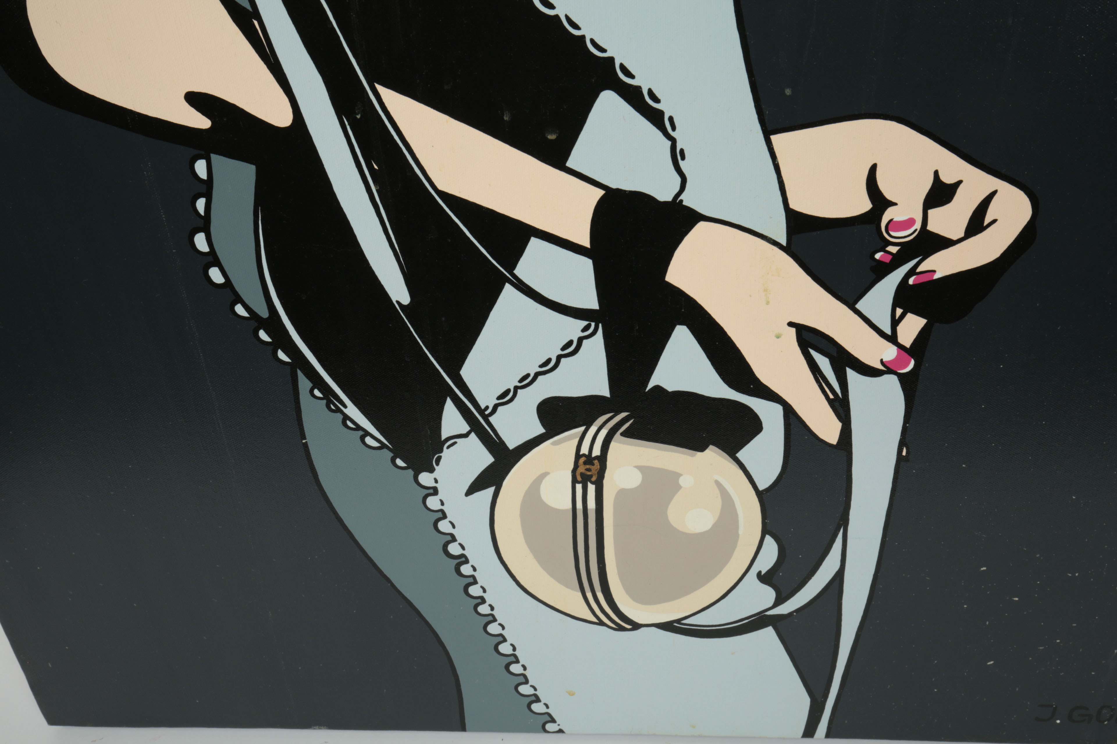 J. Gomez Original Paintings on Canvas