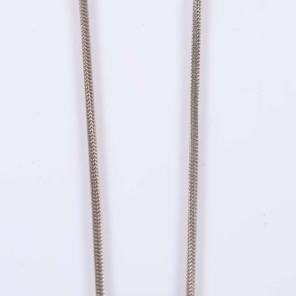 Sterling Silver Artisan Pendant Necklace