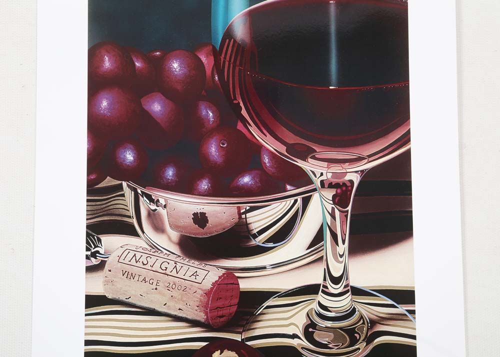 Scott Jacobs Seriolithograph "Grape Perfection"