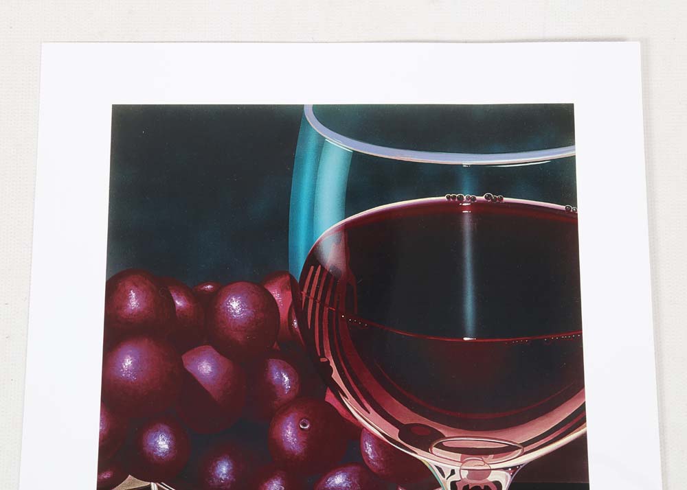 Scott Jacobs Seriolithograph "Grape Perfection"